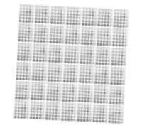 Beaupretty 50 Fogli Patch Adesivi Usa e Getta per Colla Ciglia Impermeabili in Alluminio Supporto per Estensioni Ciglia Confortevoli e Facili da Staccare per Applicazioni Precise