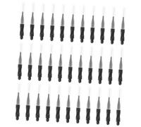 Beaupretty 50 pezzi Pennelli Sopracciglia Micro con Cappuccio Nero Multifunzionale per Laminazione Ciglia e Definizione Sopracciglia Spazzole per Trucco Occhi e Separazione Ciglia per Donne