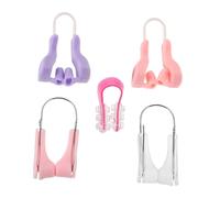 Beaupretty 5pezzi Clip Per Sollevamento Del Naso Dispositivo Silicone Per Raddrizzare e Snellire Nasale Invisibile e Accessori Per e Notturno