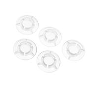 Beaupretty 5pezzi Copripedali per Chitarra Forma di Fungo di Protezione per Pedale per Effetti per Chitarra Copertura per Pulsanti del Pedale per Elettrica e Basso Scudo Contro Usura