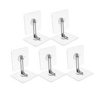 Beaupretty 5sets Ancoraggi Mobili Senza Foratura Per Sicurezza Ragazzo Ragazza Ragazza Cinghie Antiribaltamento Trasparenti Per Comò Librerie e Armadi Installazione Facile e Fissaggio