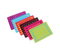 Beaupretty 5sets Giocattolo Per Trucchi Carte Numeriche Telepatiche Prospettiva Divertente e Riutilizzabile Prospettiva Interattiva Per Test Telepatici Oggetto Per Spettacoli Trucchi