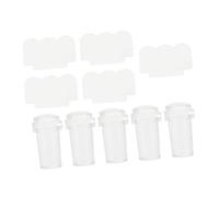 Beaupretty 5sets Strumenti Per Nail Art Con Raschietto Trasparente Kit Manicure Per Stamping Unghie Accessori Per Salone Di Bellezza Facile Da Usare e Leggero
