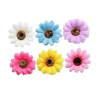 Beaupretty 6 Forcine Per A Forma Di Fiore Con Design A Girasole Eleganti Fermagli Per Da Donna Stile Misto Alla Moda Per I Viaggi Quotidiani