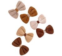Beaupretty 6 Forcine Per Con Fiocco Per Bambini Piccoli - Set Di Mini Fermagli Per Fiocchi Per Per Bambine Set Di Accessori Per Fiocchi Per Per Bambini Piccoli