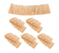 Beaupretty 6 Mini Tetto in Paglia per Micro Paesaggi DIY Tetto in Paglia per Modelli in Miniatura e Decorazioni da Giardino