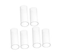 Beaupretty 6 Pezzi Accessori Trasparenti Ergonomici Vetro per Eccellenti Performance Musicali Design Leggero per Blues Jazz e Country