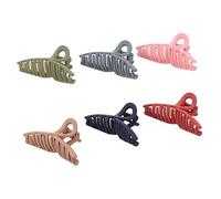 Beaupretty 6 Pezzi fermaglio per antiscivolo Futti per fermagli a banana Fermacapelli per donne Fermacapelli per acconciature pinza per barretta per