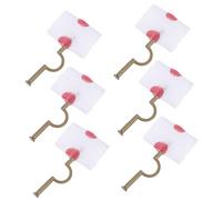 Beaupretty 6 Pezzi giocattolo per le unghie delle dita Halloween mano divertente ragazzo allarmante Strano delle unghie finte burlone Un bianca Colore Casuale
