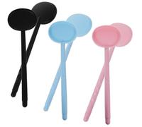 Beaupretty 6 Pezzi occlusore oculare con manico grafico di prova della benda per grafici oculari oftalmico occhio strumento di prova della occlusore oculare portatile