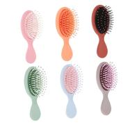 Beaupretty 6 Pezzi Spazzola Districante Mini per Pettine Bagnati con Cuscino Aria Design Compatto e Resistente per Viaggi e