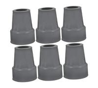 Beaupretty 6 Pezzi Stampelle Tappetino Antiscivolo Punte Del Per Camminare Anziani Copri Stampelle Di Ricambio Accessori Per Stampelle Per Adulti Cappucci Per Piedi Stampelle