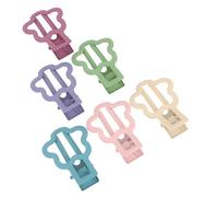 Beaupretty 6 Pezzi tornante mollette per ragazze fermagli per da donna fermaglio per per hair clip hair pin el party forcine per ragazze morsetti bang ragazza Metallo