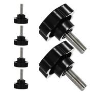 Beaupretty 6 Pezzi Vite Esagonale Con Manopola Vite A Prugna Dado Di Serraggio Manuale Manopola Dadi Di Serraggio Mano Hardware Maniglia Impugnatura Maniglia