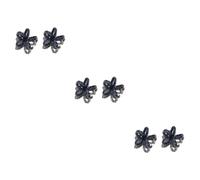 Beaupretty 6 Pz fermaglio per fai da te barrette forcine ganchos piccoli fermagli per mini molletta accessori gotici di compleanno clip per mascelle per