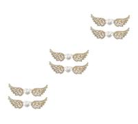 Beaupretty 6 Pz Forcina D'angelo Accessori Per Natalizi Fermagli Per Per Ragazze Graziosi Fermagli Per Forcine Per Natale Fermaglio Per Acconciature Sposa