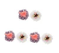 Beaupretty 6 Pz Palla da bagno luffa da doccia in rete scrubber da bagno per il corpo spugne spugna da bagno esfoliante per il corpo lavasciuga corpo doccia domestico salvietta da bagno vasca
