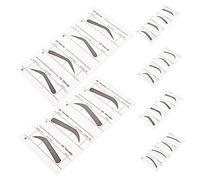 Beaupretty 6 Pz stencil per sopracciglia da donna mascherine per sopracciglia mascherine adesivi kit per laminazione Gel francobolli onigiri di