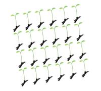 Beaupretty 60 pezzi Mollette Capelli Germoglio di Fagiolo in Plastica Sicura Clip Piccole e Resistenti per Ragazze e Donne Accessori Carini per Acconciature Quotidiane e Regali