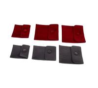 Beaupretty 6pezzi Astuccio Bottone Pressione Per Contenitore Per Orologi Portatile Organizer Per Accessori Chiusura Rapida Resistente e Pratico Per Quotidiano e