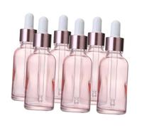 Beaupretty 6pezzi Flaconi Di Vetro Contagocce Multiuso Flaconi Vuoti Di Perdite Portatili Per Oli Essenziali e Aromaterapia