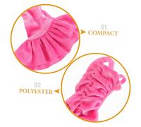 Beaupretty 6pezzi Gonna Da Principessa in Raso Per Bambole Abito Monospalla Glitterato Vestito Da Ballo Paillettes Adatto Per Feste in Maschera e Matrimoni