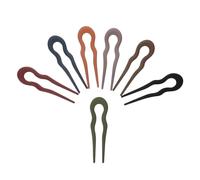 Beaupretty 7 Forcine Per A Forma Di U Per Alla Francese Accessori Da Donna Eleganti Bastoncini Per Per Chignon Set Di Forcine Senza Impugnatura Colori Vivaci