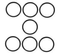 Beaupretty 7 Pezzi in Gomma per Campane Cantanti con Cuscinetto Antiscivolo Supporto per Ciotole Cristallo Assorbimento e Riduzione Rumore per Studio Musicale Scuola e Casa