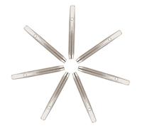 Beaupretty 7 pezzi Perni di Accordatura in Metallo per Lyre e Arpa Fissaggio Corde per Strumenti Corda come Dulcimer Guzheng e Clavicembalo