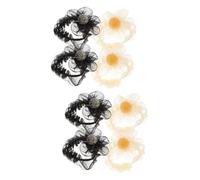 Beaupretty 8 Pz Anello per capelli elastici per capelli in seta elastico per capelli con fiocco coda di cavallo hairdo barrette anelli per capelli a rete Fascia per capelli da donna Maglia