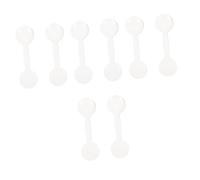 Beaupretty 8 Pz Visiera Per Optometria Strumenti Oculari Strumento Per Esame Oftalmico La Lamina Oculare Optometria Occlusale Maneggiare L'occlusore a Paletta Occhiali Per Attrezzo Bianca Pp