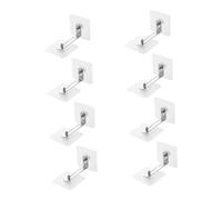 Beaupretty 8pezzi Ancoraggio Antiribaltamento per Mobili Kit di Cinghie Adesive senza Trapano per Fissare Librerie Cassettiere Scaffali e Armadietti alla Parete Sicurezza per Ragazzo Ragazza