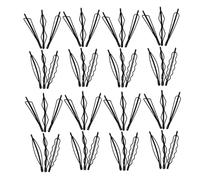 Beaupretty 90 Pezzi Fermagli per Metallo Minimalista Clip Geometriche Resistenti per Frangia Laterale Accessori Leggeri e Versatili per per e Matrimoni