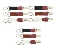 Beaupretty 9pezzi Clip Cappello Viaggio Accessori Eleganti Per Donne Clip Antivento Pu Con Cinghia Elastica Pratica Soluzione Per Cappelli e Borse