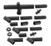 Beaupretty 9pezzi Connettori in Plastica Per Aste Aquiloni Kit Per Riparazione e Montaggio Accessori Per Aquiloni Da Esterno Connettori Ricambio in Spiaggia Parchi