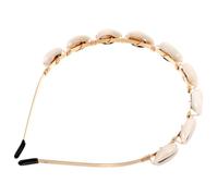 Beaupretty Accessori per con la fascia conchiglia fasce donne Fascia per ragazze blu copricapo da sposa accessori per per matrimonio da donna ferro da stiro D'oro
