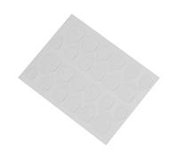 Beaupretty Adesivi Per Unghie in Gel - 20 Pezzi Di Linguette Adesive Biadesive Per Unghie Finte Bianche Per Bambini E Donne Incinte
