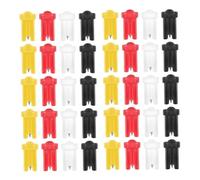 Beaupretty Aghi Per Flaconi Di Colla Per Extension Ciglia 40 Pezzi Set in Acciaio Inossidabile Pp Per Flaconi Di Colla