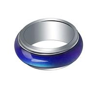 Beaupretty Anello Cambia Colore in Base Alla Fascia Liscia Comoda Indossare Come Per Ragazzo Per Feste Compleanni