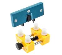 Beaupretty Apribottiglie Per Orologi Regolabile Rotonda Strumento Professionale Per La Sostituzione Della Batteria e La Riparazione Delle Casse Design Blu Per Facile Utilizzo