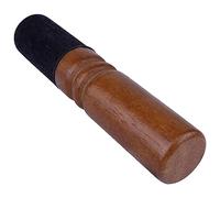 Beaupretty Bacchetta per Ciotola Tibetana Pesca e Pelle Strumento per Meditazione Suono per e Relax Media