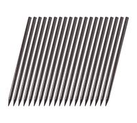 Beaupretty Bastoncini per Capelli Vintage Bacchette in Legno di Caffè Nero Matita Perni per Capelli Bastoncini per Capelli Retro Intagliati Perni Lunghi Forchetta per Capelli Penna 20 Pezzi 16Cm