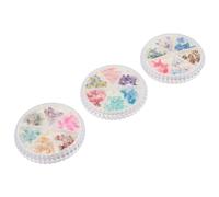 Beaupretty Borchie Per Nail Art Forma Di Farfalle Adesivi Decorativi Per Unghie Accessori Per Manicure Fai Da Te Per Decorare Unghie e Altri Progetti Personalizzati