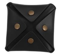 Beaupretty Borsa Portatile Pelle Per Monete e Auricolari Mini Pochette Per Cambi e Piccole Cose Organizzatore Leggero e Compatto Per Ufficio Viaggi e Scuola
