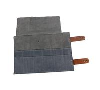 Beaupretty Borsa Professionale per Cesoie e Attrezzi da Barbiere 12 Scomparti in Pelle Resistente, Rotolabile, per Parrucchieri e Centri Estetici, Organizer per Forbici e Strumenti