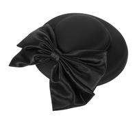 Beaupretty Bowler Hat Cappello Cerimonia Vintage per Halloween e Matrimoni Adatta per Party e