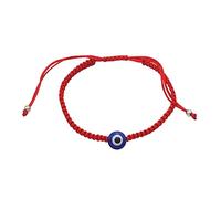 Beaupretty Bracciale Da Mano Occhio Malvagio Regolabile in Corda Rossa, Gioielli Da Polso Minimalisti Unisex, Amuleto Contro La Sfortuna Per Uso Quotidiano e Occasioni Informali