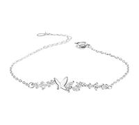 Beaupretty Bracciale Farfalla Regolabile Donna Con Charm Creativo Catena Delicata Per Studentesse Accessorio Moda Ragazza Per Regalo Laurea e Amicizia
