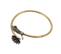 Beaupretty Bracciale in Massiccio con e Pesce Koi Bracciale Rigido Regolabile per Donna Eleganti per Matrimoni e Occasioni Speciali