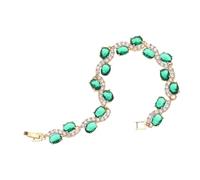 Beaupretty Bracciale Rigido Zircone Per Decorativo Per Vacanze Estive e Speciali Leggero e Design Minimalista Senza Durevole e Resistente All Ossidazione